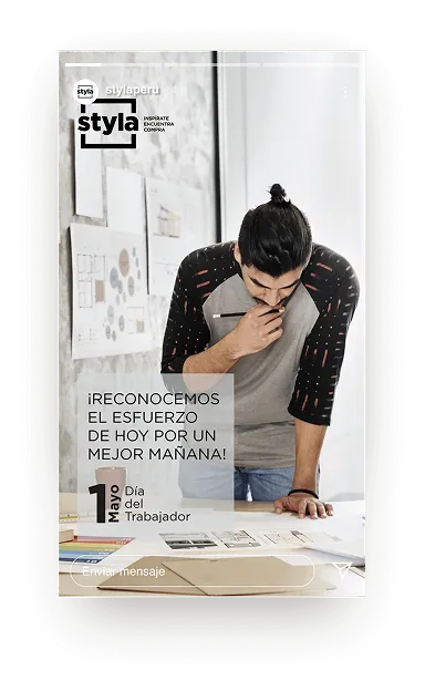 Publicación de campaña de Styla 1