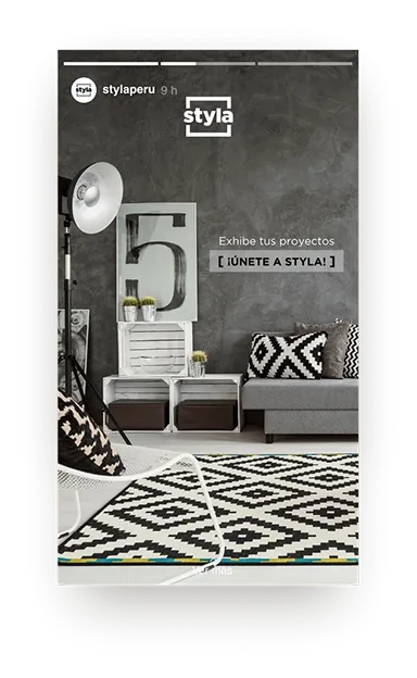 Publicación de campaña de Styla 2