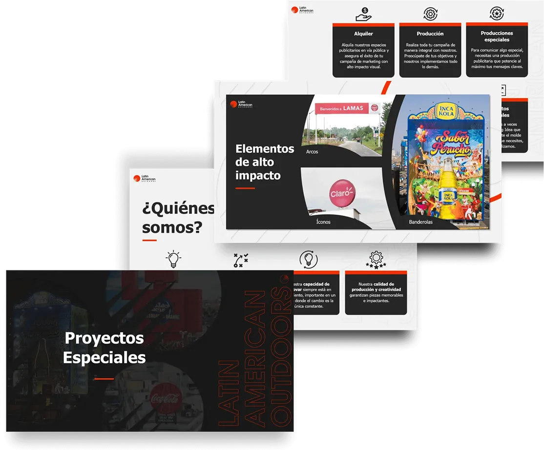 Presentaciones de Alto Impacto de Latin American Outdoors