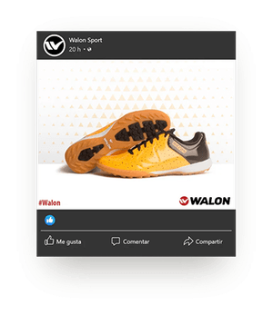 Publicación de Walon Sport: zapatillas de fútbol