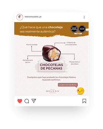 Publicación de Helena Chocolatier: Chocotejas de Pecanas