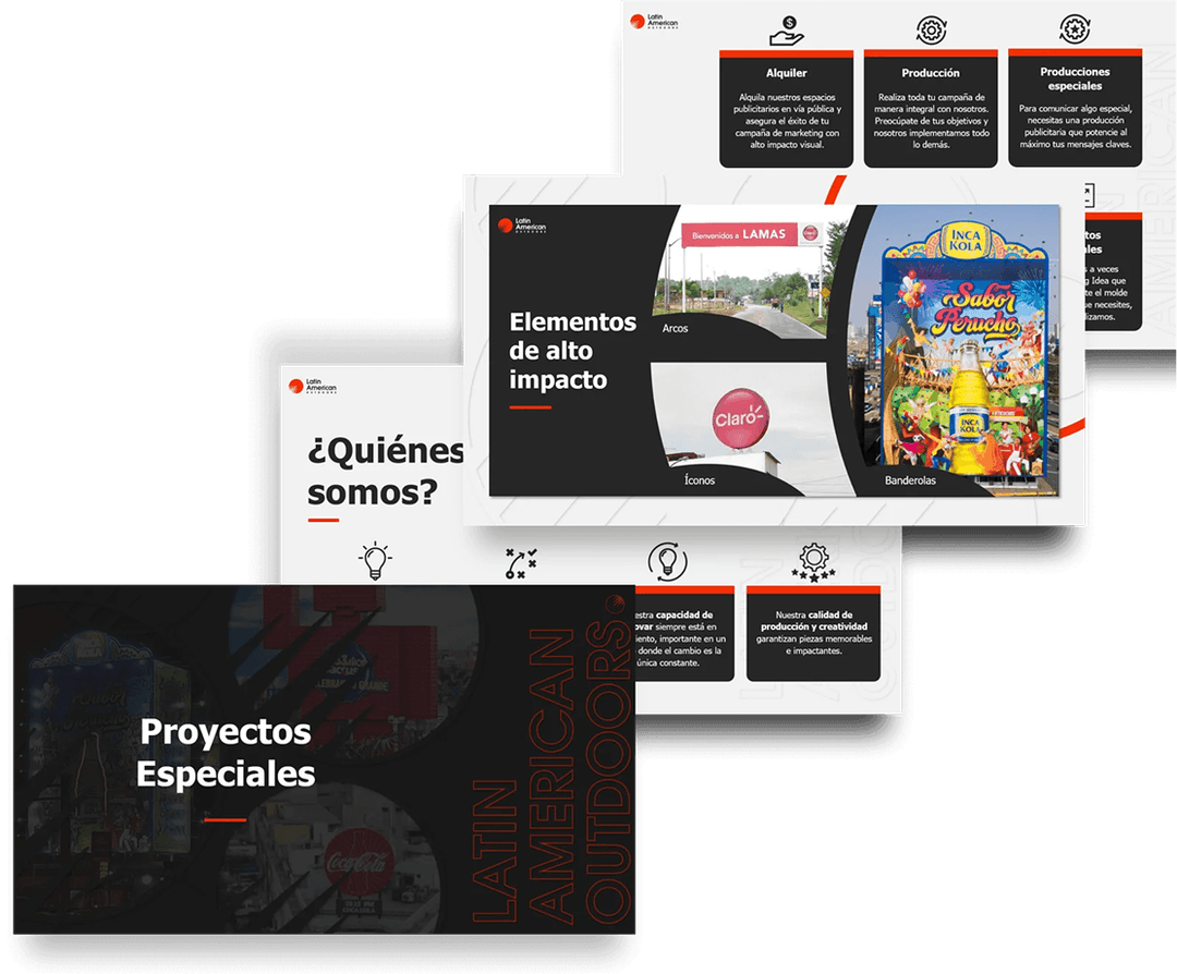 Presentaciones de Alto Impacto de Latin American Outdoors