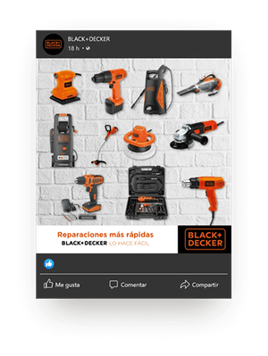 Publicación de Black+Decker: Esmeril Angular + 5 Discos